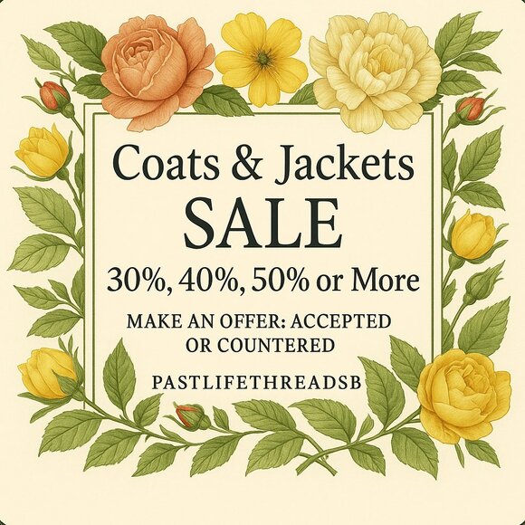 Coats & Jackets Sale — 30–50% Off — Unisex Styles - Picture 1 of 1